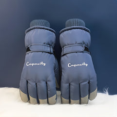 Men's Windproof Touch Screen Winter Gloves Thickened Warm Outdoor Cold Weather