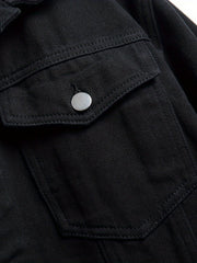 The Dream Is True Print Men's Denim Jacket