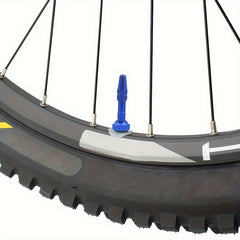 10pcs Bike French Valve Sticker Rubber Gasket Fixed Sticker