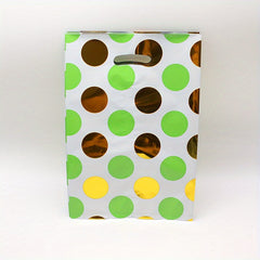 10pcs Golden Polka Dot Candy Bags Treat Party Favor Goodie Bags