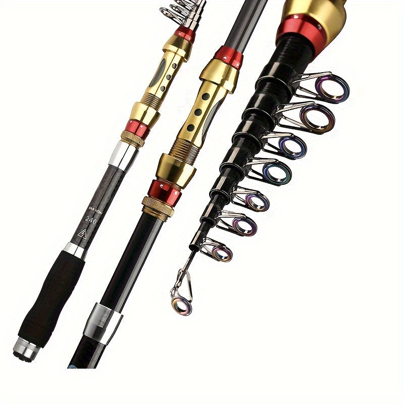 99% Carbon Fiber Telescopic Fishing Rod 1.8-3.6M