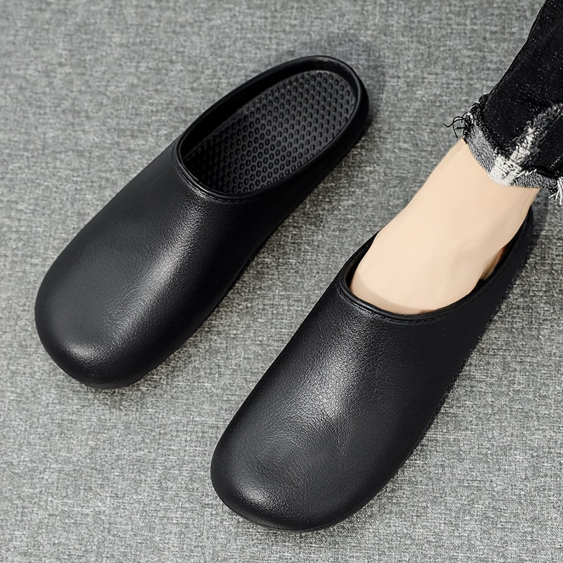 Closed Toe Slippers Non Slip House Shoes Indoor Outdoor Beach Sandals