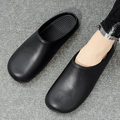 Closed Toe Slippers Non Slip House Shoes Indoor Outdoor Beach Sandals
