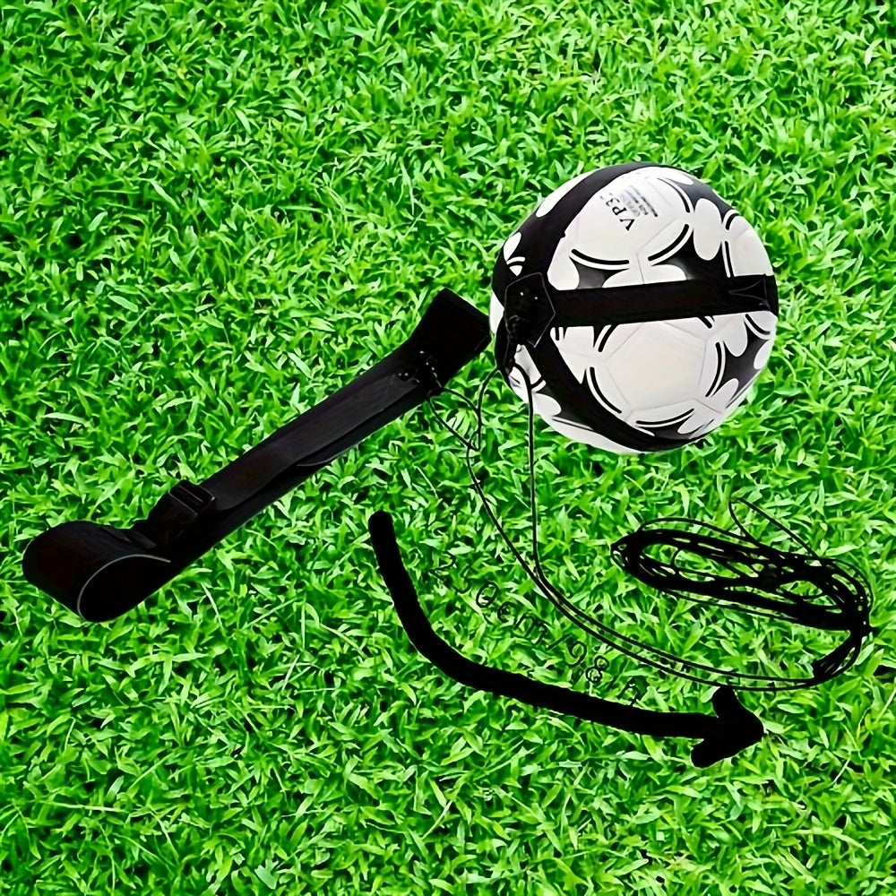 Adjustable Elastic Soccer Ball Trainer for Solo Practice