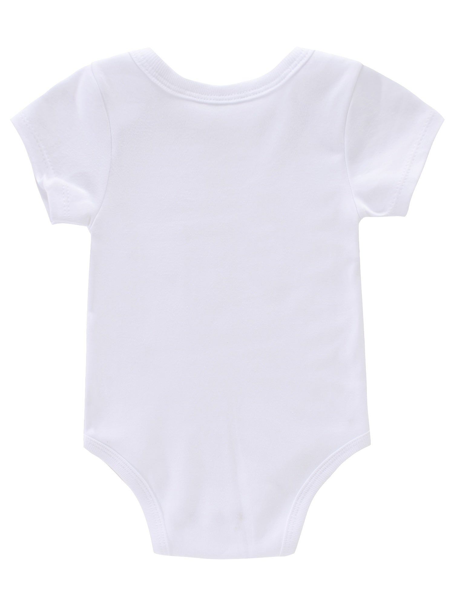 Newborn Infant Short Sleeve Romper Bodysuit for Baby Girls