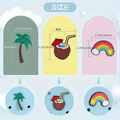 Cartoon Beach Hollow Bag Silicon Portable Travel Accessories