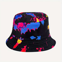 Colorful Fisherman Hat Tie dye Sunscreen Cap Men Women