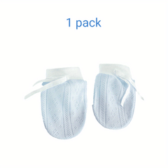 Baby No Scratch Mittens Stay On Adjustable Infant Gloves For Boys Girls