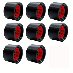 8 Pack Durable 95a Roller Skate Wheels with Bearings for Outdoor Skating