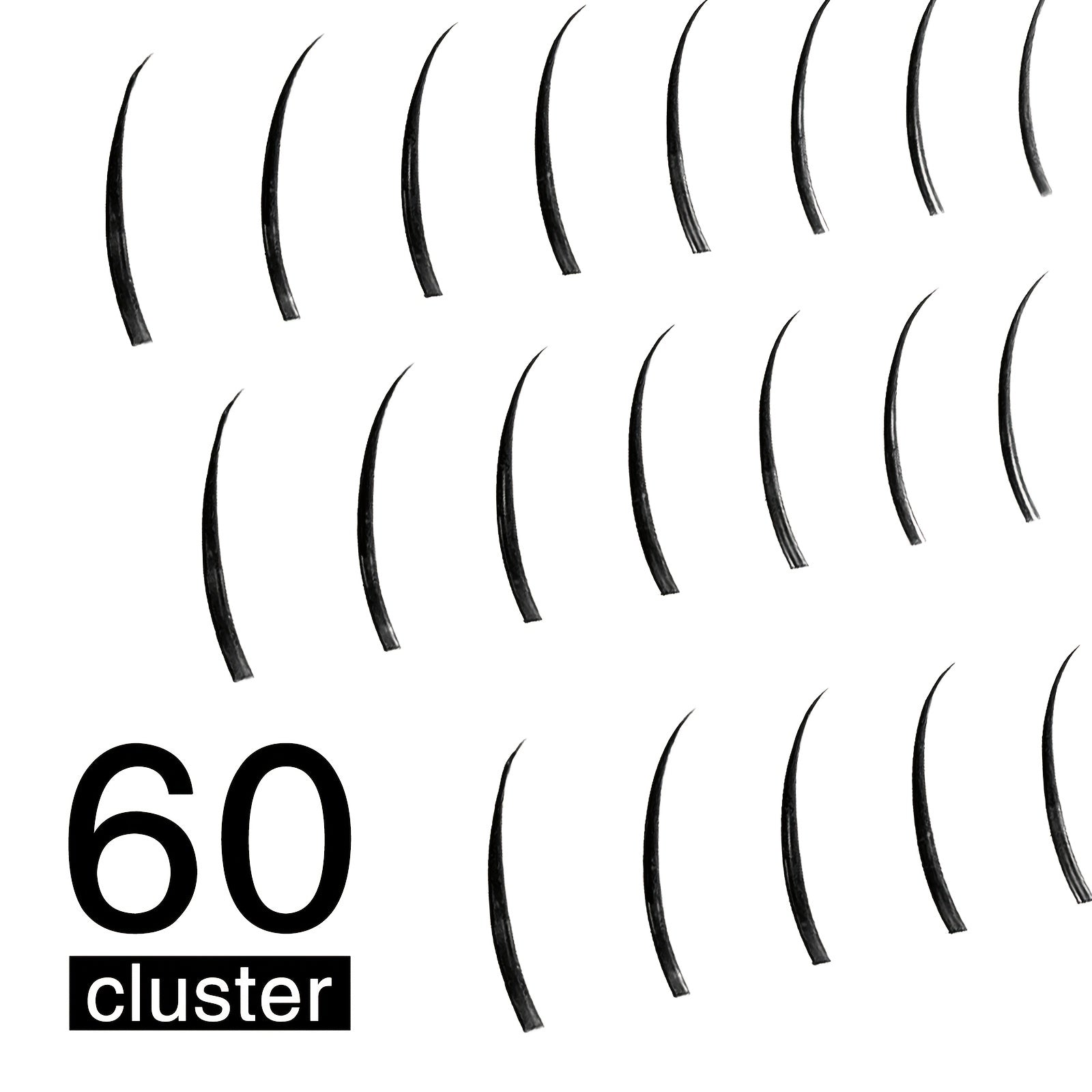 Natural Fairy Grafted Individual Cluster Eyelashes for Longer Thicker Lashes