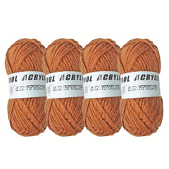 80% Acrylic 20% Wool Thick Wool Thread for Knitting Crocheting DIY