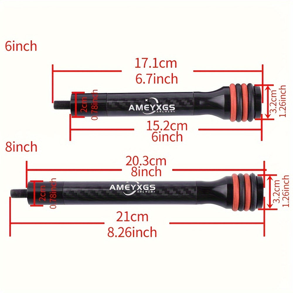 Carbon Stabilizer System for Compound Recurve Bow