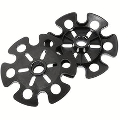 2pcs Trekking Pole Snow Basket Rubber Sand & Mud Baskets For Skiing Stick