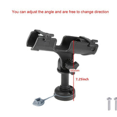 Adjustable 360 Degree Rod Holder for Boats/Kayaks