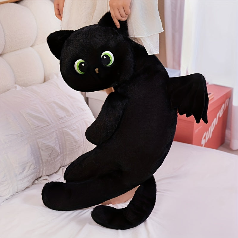 Jumbo 100cm Cat Plush Toy Throw Pillow Soft Stuffed Animal