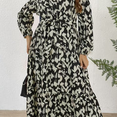 Leopard Print Button Up Shirt Dress