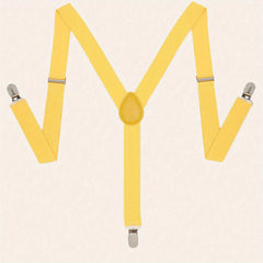 Party Coloured Elastic Suspenders For Men