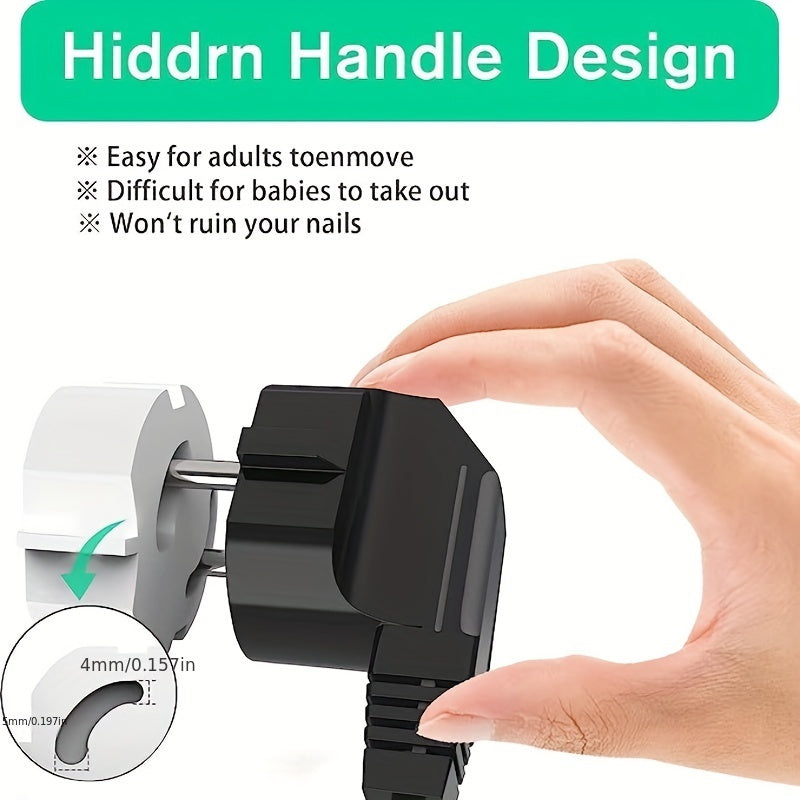 20pcs Child Safety Sockets Twist Mechanism Socket Protection Plug