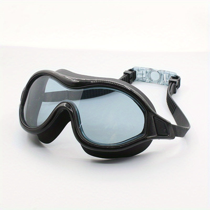 Adjustable Transparent Silicone Swimming Goggles for Men & Women