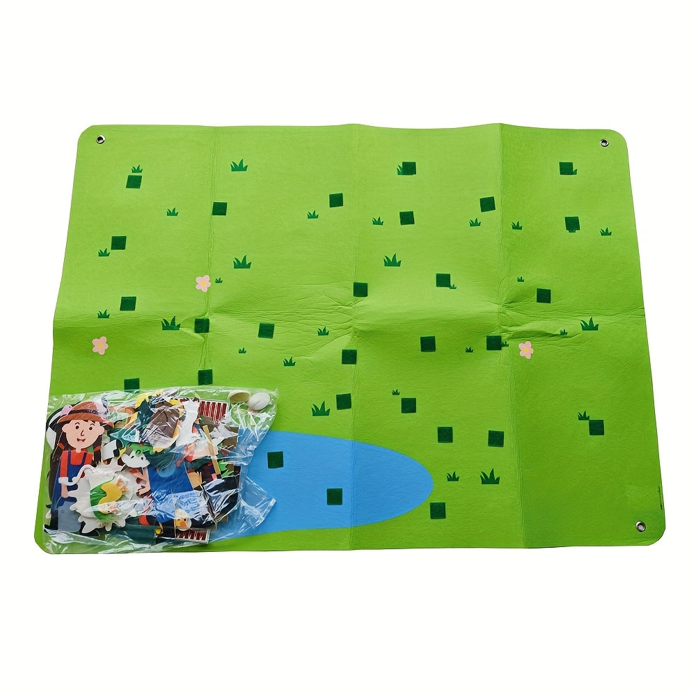 Farm Animal Felt Storyboard Set - Preschool Farmhouse Theme