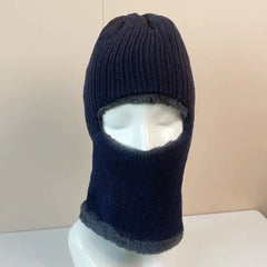 Fleece Balaclava Hat Ski Mask Unisex Winter Pullover Hat