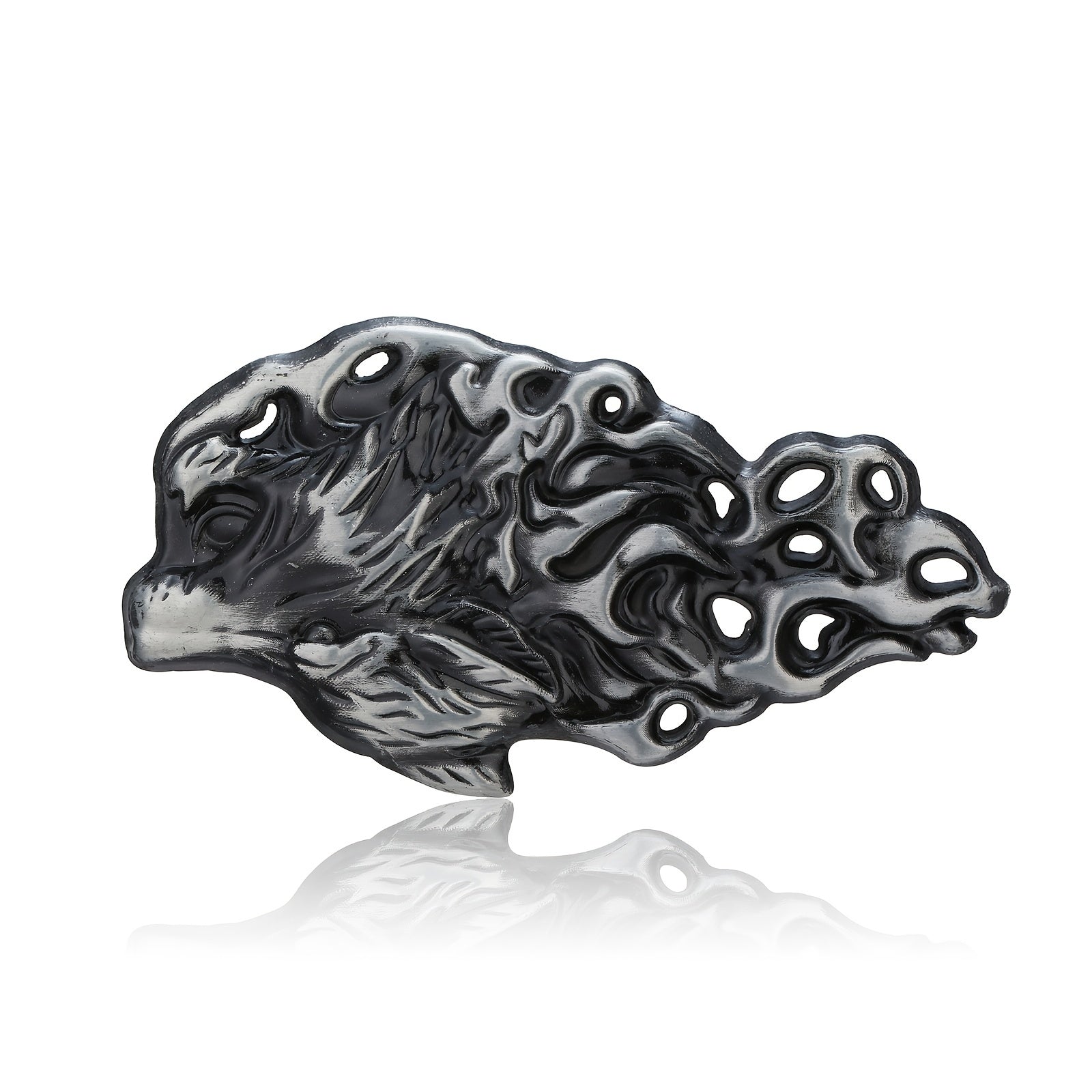 Western Cowboy Style Wolf Belt Buckle