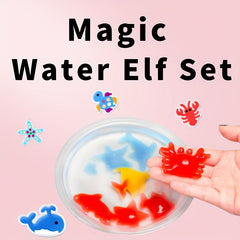 Magical Water Elf Kids Craft Kit - Ocean Series Models, 12 Bottles, 29pcs
