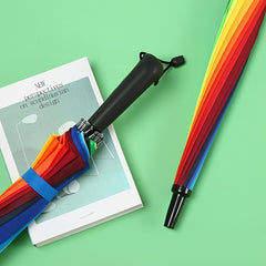 16 Bones Colorful Wind Resistant Umbrella
