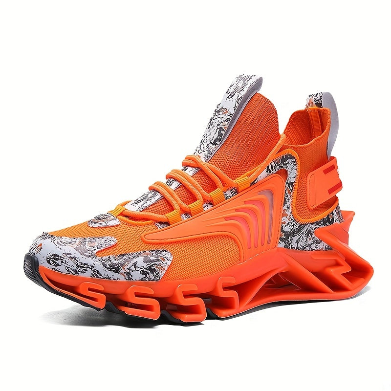 Men's Breathable Mesh Cushion Jogging Sneakers