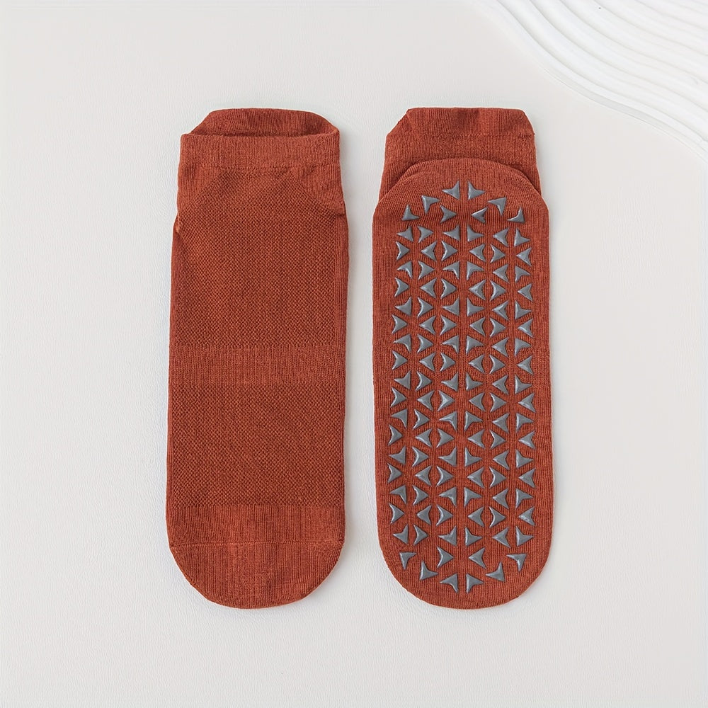 Women's Non Slip Yoga Socks Breathable Gripper Socks For Pilates Ballet Barre