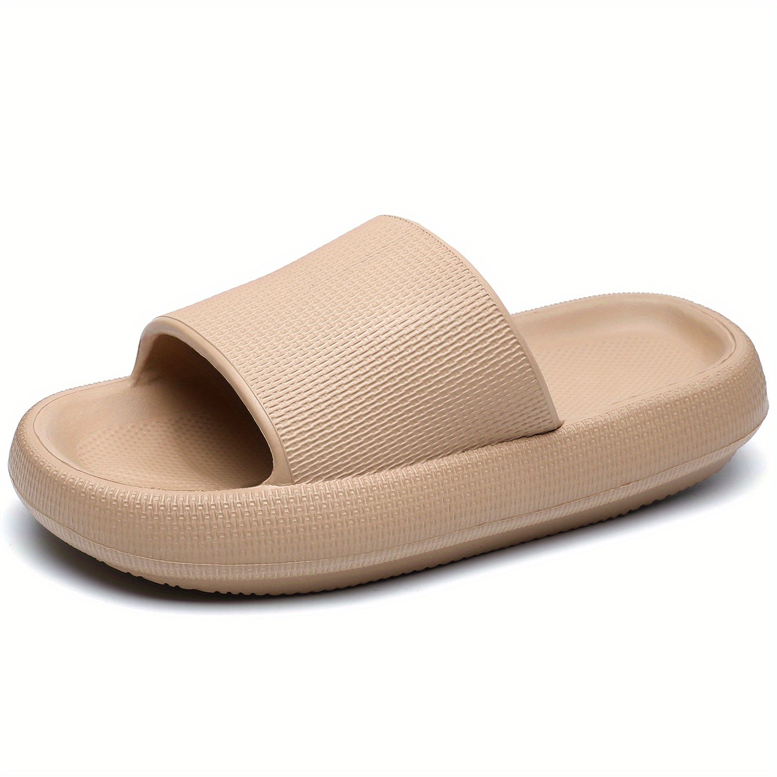 Men's Thick Soft Slides Assorted Colors Casual Cozy Slippers