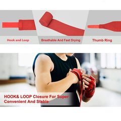 3m 118 Boxing Bandage Cotton Elastic Hand Wrap For Protection