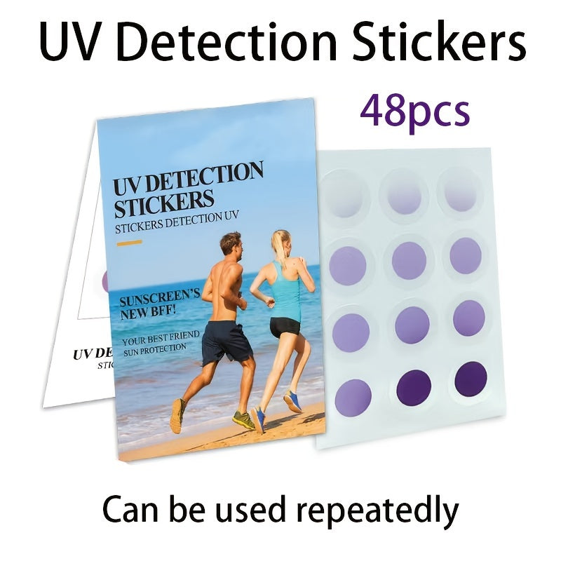 UV Detection Stickers - Sun Protection Technology - Outdoor UV Test
