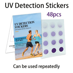 UV Detection Stickers - Sun Protection Technology - Outdoor UV Test