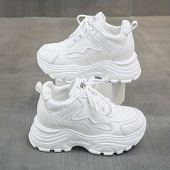 Women's Thick Bottom Sneakers Comfortable Non slip Sports Shoes
