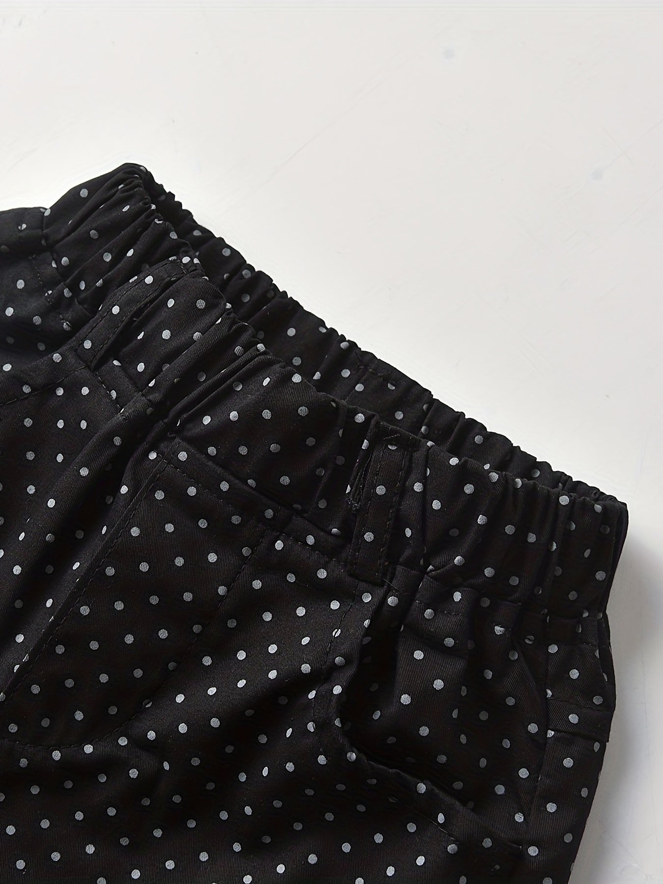 Boys Polka Dot Casual Shorts Comfortable Breathable For Summer Kids Clothes