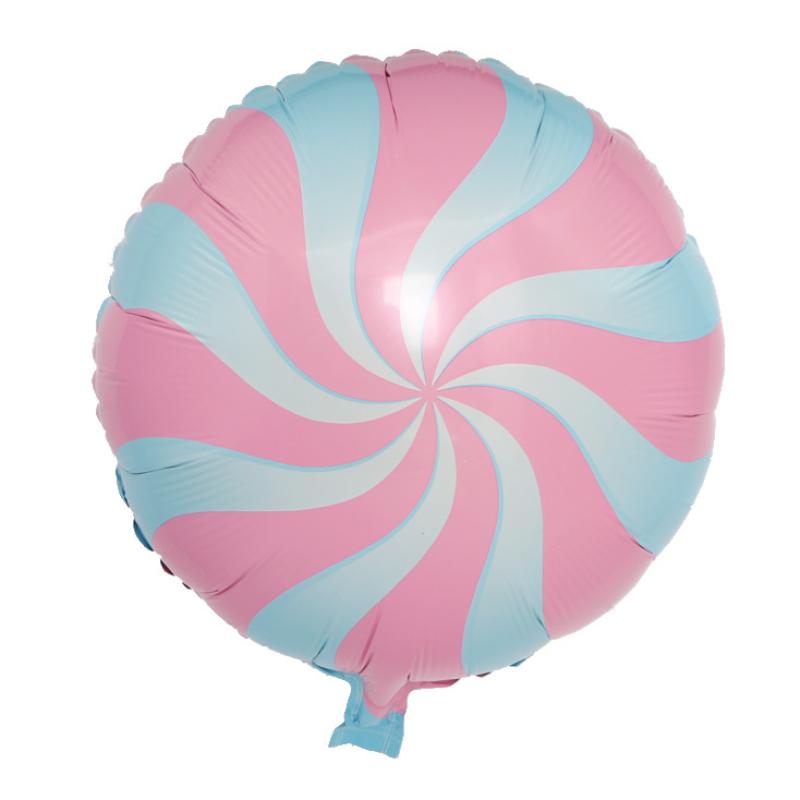 18" Lollipop Windmill Foil Balloons - Christmas Birthday Party Decoration