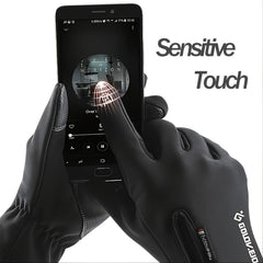Waterproof Winter Gloves Touch Screen Windproof Velvet Warm Sports Cycling Glove
