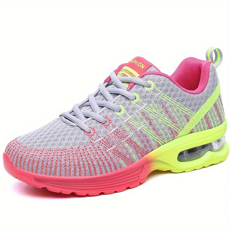 High Impact Casual Sneakers Knitting Air Cushion Running Shoes
