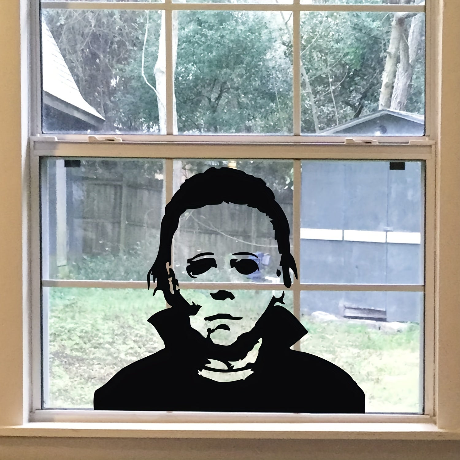 Large Holiday Decals Michael Myers Horror Sticker for Home Car Window