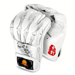 Half Finger Boxing Training Gloves with Adjustable Wrist Strap Unisex Gloves