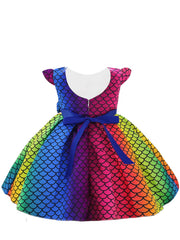 Christmas Party Dress Kids Performance Dress