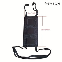 1pc Portable Fishing Rod Storage Bags with Fixing Straps