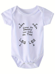 Baby Boys Casual Daddy You Can Do This Onesie