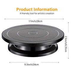 11 Inch Spinning Turntable Cake Decorating Holder