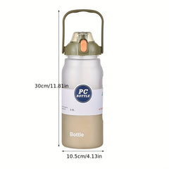 Gradient Leakproof Water Bottle with Straw 2L 68oz