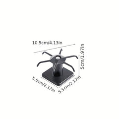360 Rotating Hook Organizer Self Adhesive Towel Rack Kitchenware Storage Hanger