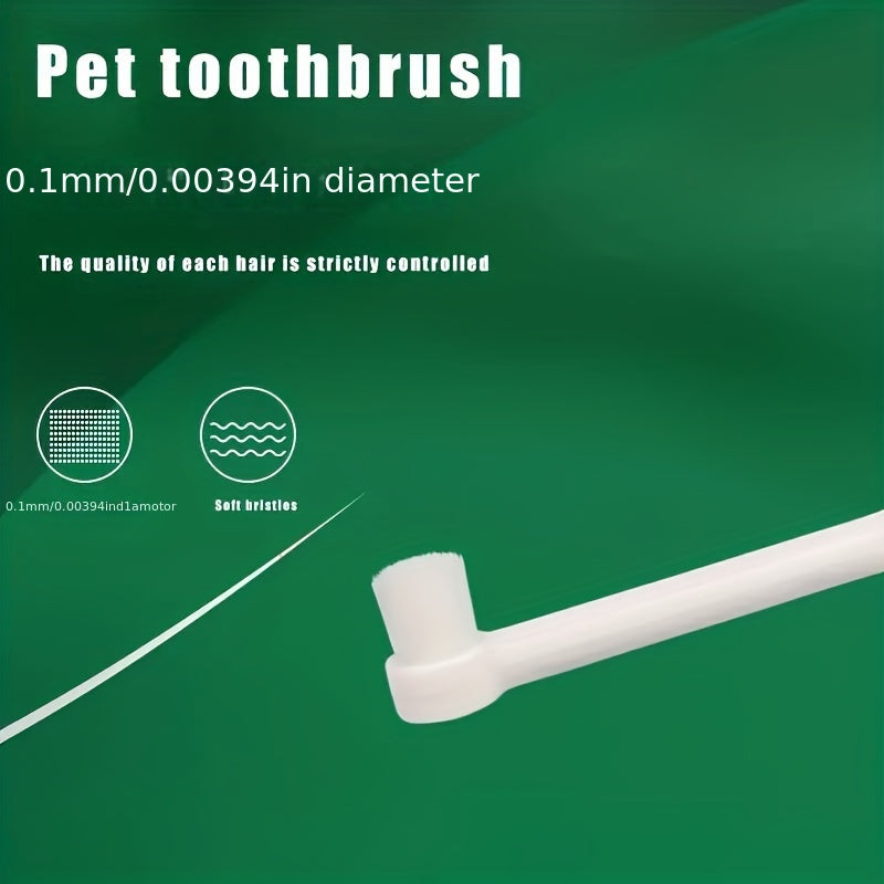 Pet Toothbrush Soft Bristle Teeth Cleaning Brush