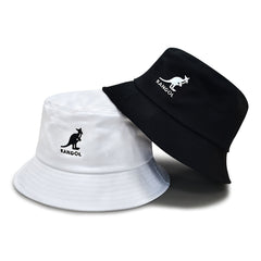 Animal Embroidery Couple Bucket Hat Lightweight Fisherman Cap
