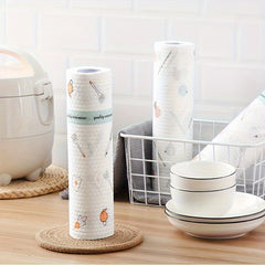 60pcs Roll Thickened Extended Washable Reusable Kitchen Paper
